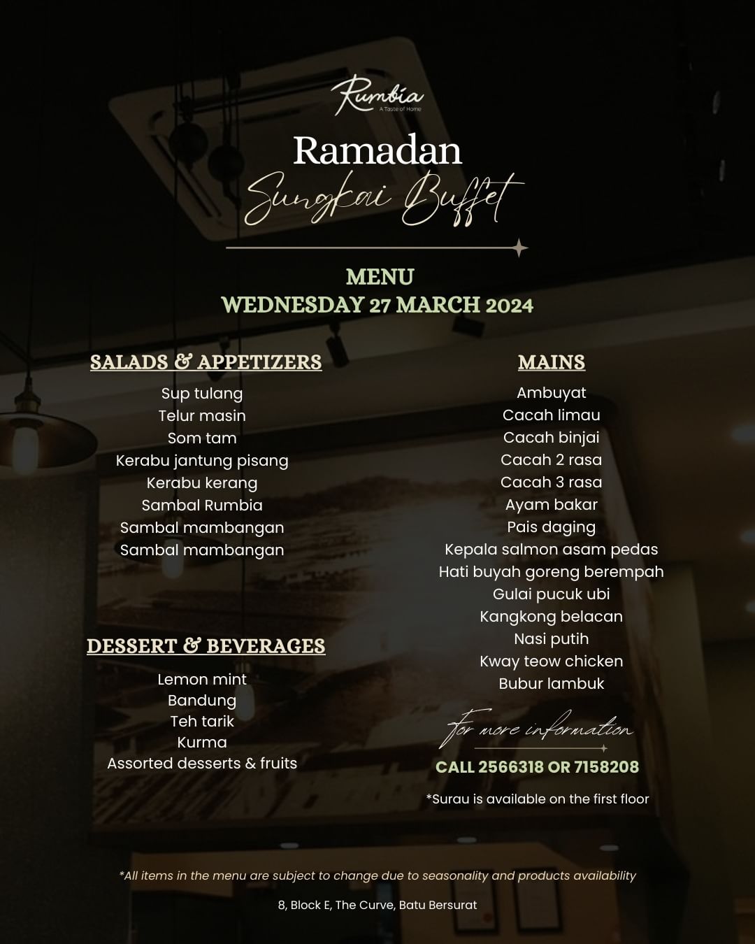 Rumbia Restaurant - EB